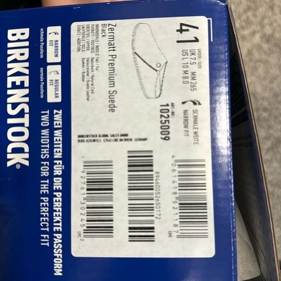 Birkenstock Other - Birkenstocks Zermatt premium black